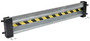 Vestil Galvanized Steel Drop In Guard Rail - 2 Ribbed 72 In. Length - Gray