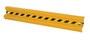 Vestil Steel Straight Guard Rail - 72 In. Length - Yellow