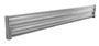 Vestil Galvanized Steel 3 Ribbed Drop In Style Guard Rail - 113.875 In. Length - Gray