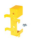 Vestil Steel Channel Drop In Guard Rail Mounting Bracket - 10-1/2 In. x 5-1/2 In. x 5-1/4 In. - Yellow