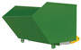 Vestil Steel Heavy Duty Bump and Dump Hopper - 1-1/2 Cubic Yard 6,000 lb - Tractor Green