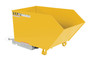 Vestil Steel Medium Duty Low Profile Self Dumping Hopper - 1/2 Cubic Yard 4000 lb - Yellow