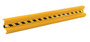 Vestil Steel Straight Guard Rail - 84 In. Length - Yellow