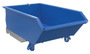 Vestil Steel High Strength Low Profile Hopper - 1/4 Cubic Yard 6000 lb - Blue