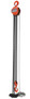 Vestil Steel Manual Chain Hoist - 15 Ft. Lift 6,000 lb - Orange
