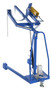 Vestil Steel Portable Hydraulic Drum Carrier, Rotator and Boom - 71-1/4 In. Lift Height 800 lb Blue / - Yellow