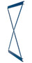 Vestil Steel Heavy Duty Cantilever Single Brace Set - 48 In. Width For 8 Ft. and 10 Ft. Height Upright - Blue