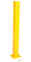 Vestil Steel Tubular Mounting Posts with Drop In Style Bracket - 10 In. x 10 In. x 60 In. - Yellow