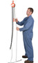 Vestil Steel Manual Chain Hoist - 10 Ft. Lift 1,000 lb - Orange