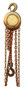 Vestil Brass Non Sparking Chain Hoist - 1,000 lb