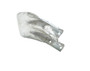 Vestil Steel Flared End Guard - 28-5/8 In. x 9-5/8 In. x 16-1/4 In. For Guard Rail Systems - Silver