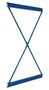 Vestil Steel Heavy Duty Cantilever Single Brace Set - 84 In. Width For 8 Ft. and 10 Ft. Height Upright - Blue