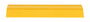 Vestil Aluminum Extruded Hose and Cable Crossover - 24 In. Length - Yellow
