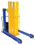 Vestil Steel DC Powered Portable Hydraulic Drum Dumper - 36 In. Dump Height 750 lb Blue / - Yellow