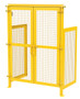 Vestil Steel Hydraulic Box Dumper Gate - 41-1/2 In Length x 92 In Height - Yellow