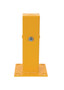 Vestil Steel Drop In Tubular Guard Rail Post - 18 In. Length - Yellow