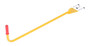 Vestil Steel Ergonomic Wheel Chock Handle - Yellow