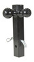 Vestil Steel Three Ball Tow Hitch - 7,500 lb - Black