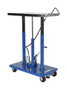 Vestil Steel Air Hydraulic Post Table - 20 In. x 36 In. 1000 lb Blue / - Silver