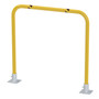 Vestil Steel Removable High Profile Machine and Rack Guard - 36 In. x 36 In. x 2 In. - Yellow