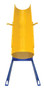 Vestil Steel Stationary Hydraulic Drum Dumper - 60 In. Dump Height 750 lb Blue / - Yellow
