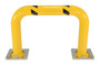 Vestil Steel Removable High Profile Rack Guard - 36 In. x 24 In. - Yellow