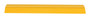 Vestil Aluminum Extruded Hose and Cable Crossover - 36 In. Length - Yellow