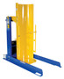 Vestil Steel Stationary Hydraulic Drum Dumper - 36 In. Dump Height 1,000 lb Blue / - Yellow