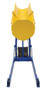 Vestil Steel Portable Hydraulic Drum Dumper - 72 In. Dump Height 1,000 lb Blue / - Yellow