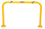 Vestil Steel High Profile Machinery and Rack Guard - 36 In. x 24 In. x 2 In. - Yellow