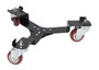 Vestil Steel Keg Transport Skate 18 in x 18 in x - 5 in 200 lb - Black