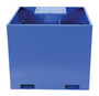 Vestil Steel Empty Concrete Base - 36 In. Height For JIB Crane Models - Blue