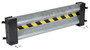 Vestil Galvanized Steel Drop In Guard Rail - 2 Ribbed 36 In Length - Gray