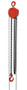 Vestil Steel Manual Chain Hoist - 10 Ft. Lift 3,000 lb - Orange