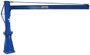 Vestil Steel Multi Station Jib Crane - 120 In. I-Beam 1000 lb - Blue