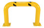 Vestil Steel High Profile Machinery and Rack Guard - 36 In. x 24 In. x 4 In. - Yellow