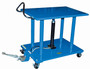 Vestil Steel Hydraulic Post Table - 30 In. x 36 In. 4,000 lb - Blue