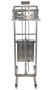 Vestil Partially Stainless Steel Portable DC Powered Hefti-Lift - 44 In. x 68 In. 880 lb - Silver
