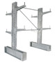 Vestil Steel Heavy Duty Cantilever Rack Kit with - 24 In. Arm Set 86,000 lb - Silver