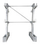 Vestil Steel Heavy Duty Cantilever Rack Kit with - 24 In. Arm Set 86,000 lb - Silver