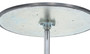 Vestil Steel - 18 In. Round Top Hydraulic Post Table 200 lb - Blue