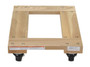 Vestil Hardwood Open Deck Dolly - 24 In. x 16 In. x 5-1/2 In. 900 lb