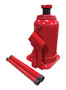 Vestil Steel Hydraulic Bottle Jack - 6-1/32 In. x 9-7/16 In. x 29-19/32 In. 40,000 lb - Red