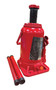 Vestil Steel Hydraulic Bottle Jack - 6-1/32 In. x 9-7/16 In. x 29-19/32 In. 40,000 lb - Red