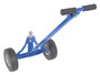Vestil Steel Hitch Mover - 2 Wheel with 1-7/8 In. Diameter Ball 1,000 lb - Blue
