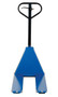 Vestil Steel Hand Pump Tote Lift - 58 In. x 21 In. x 50 In. 3000 lb - Blue