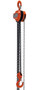 Vestil Steel Manual Chain Hoist - 10 Ft. Lift 4,000 lb - Orange