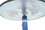 Vestil Steel - 24 In. Round Top Hydraulic Post Table 200 lb - Blue
