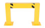 Vestil Steel Square High Profile Machinery and Rack Guard - 36 In. x 24 In. x 5 In. - Yellow