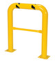 Vestil Steel High Profile Machinery and Rack Guard - 36 In. x 42 In. x 4 In. - Yellow